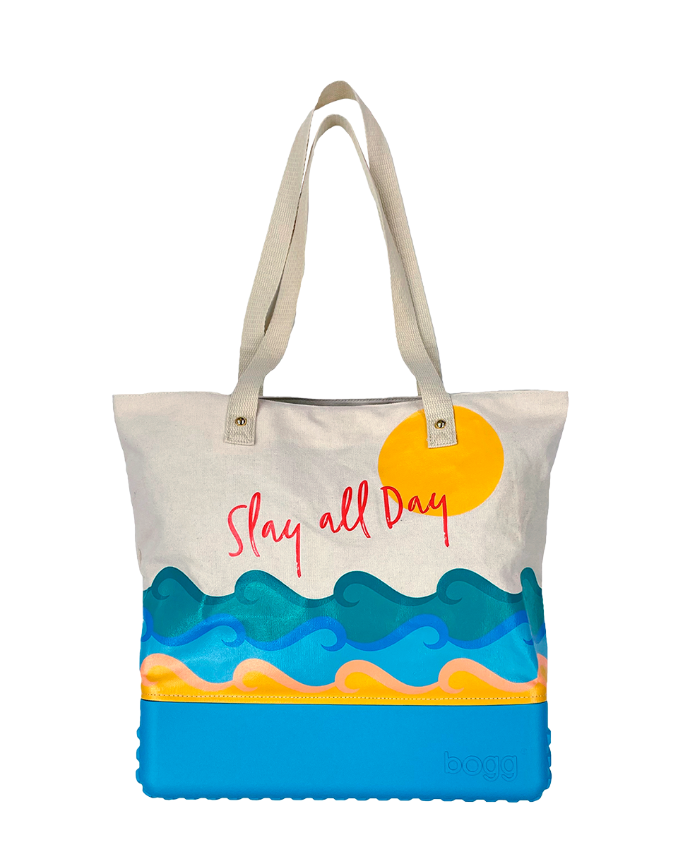 Bogg Printed Canvas Bag Slay All Day