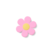 Bogg Bit - Pink Daisy