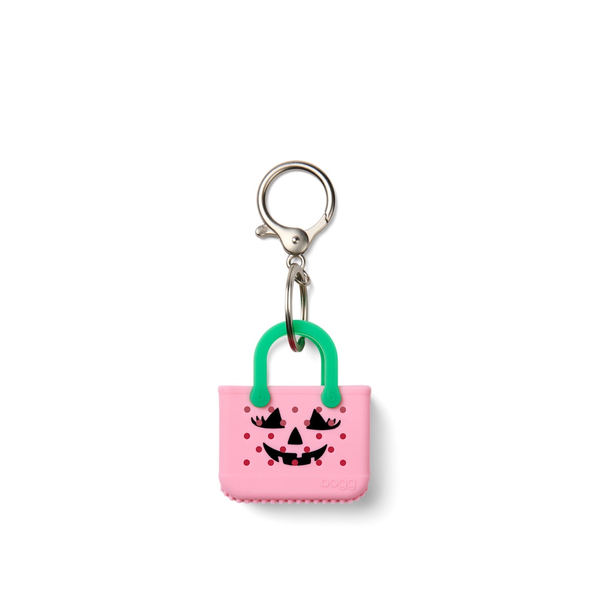 BOGLETS Halloween Tote Bag Charms - Jack O' Lantern Decor, Compatible With Bogg Bags & Similar
