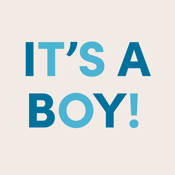 It's A Boy Greeting Card View