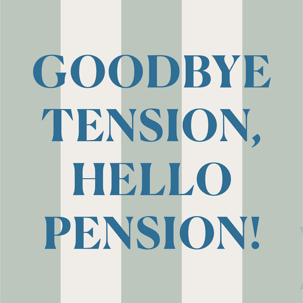 Hello Pension Greeting Card View