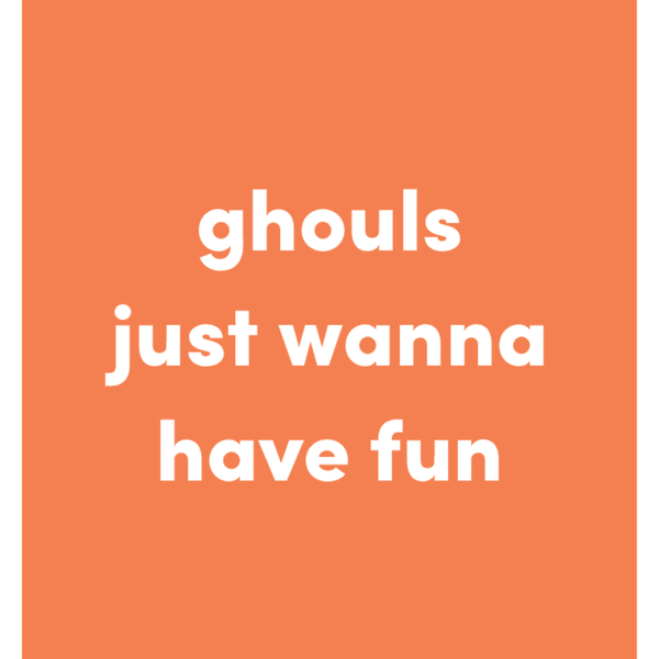 Ghouls Greeting Card View