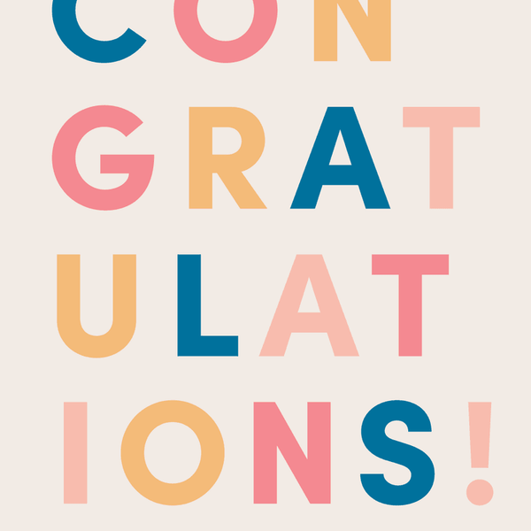 Bogg Congratulations Greeting Card View