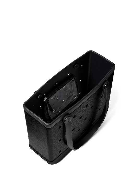 Medium Bogg Bag - Onyx Leopard View 2