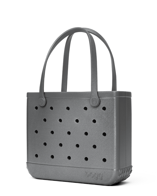 Medium Bogg Bag - Silver Shimmer View 2
