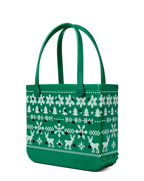 Medium Bogg® Bag - Ugly Sweater - Green. 02
