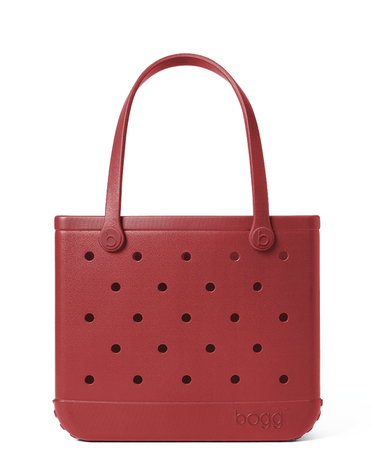 Medium Bogg Bag - Burgundy Baller. 01