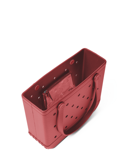 Medium Bogg Bag - Burgundy Baller View 2