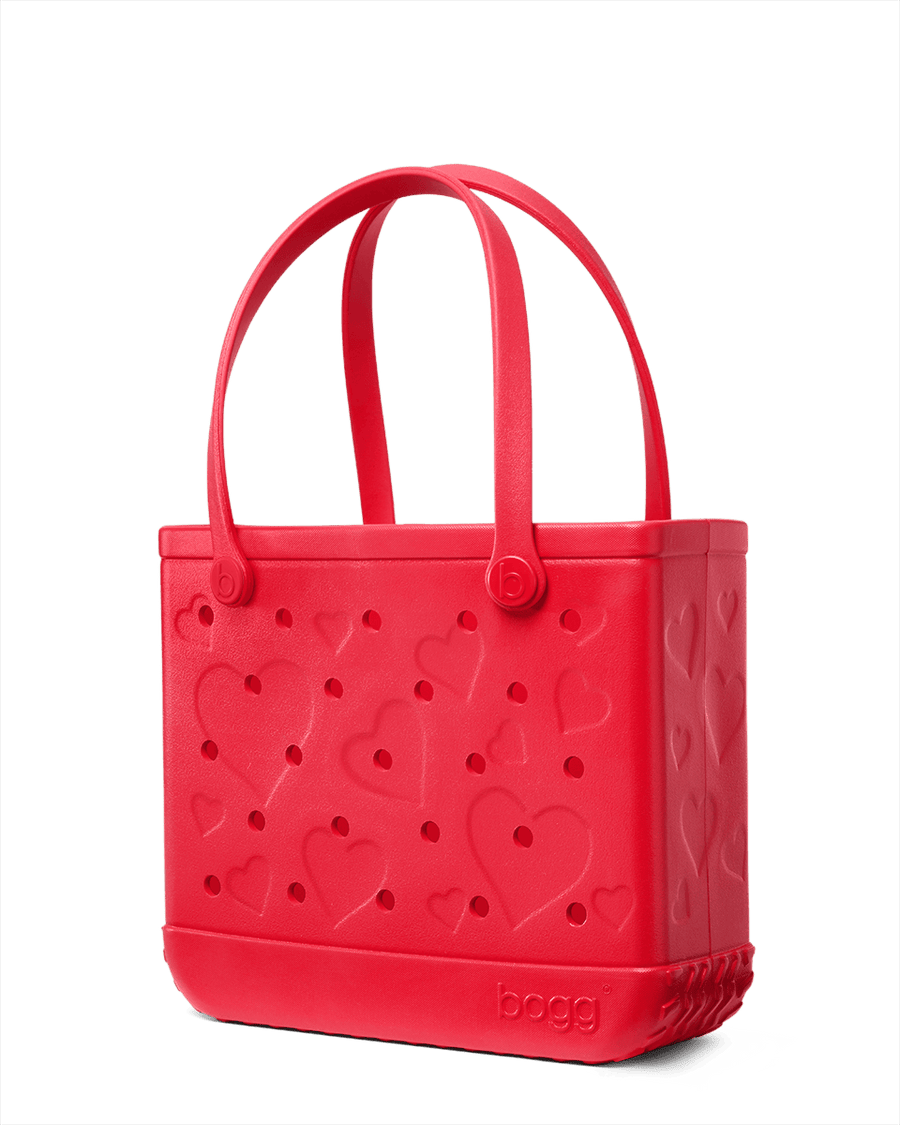 Medium Bogg® Bag - Conversation Hearts BRIGHT RED. 02
