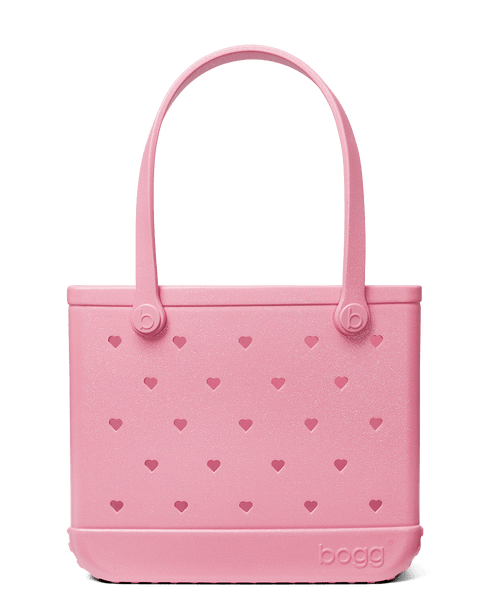 Medium Bogg® Bag - Heart Shimmer BUBBLEGUM. 01
