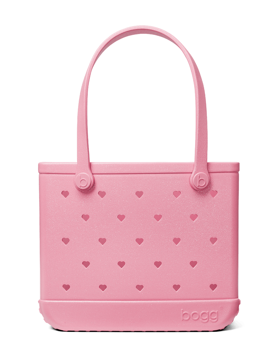 Medium Bogg® Bag - Heart Shimmer BUBBLEGUM. 01
