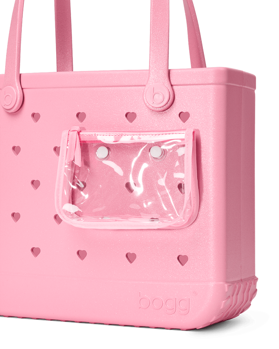 Medium Bogg® Bag - Heart Shimmer BUBBLEGUM. 05
