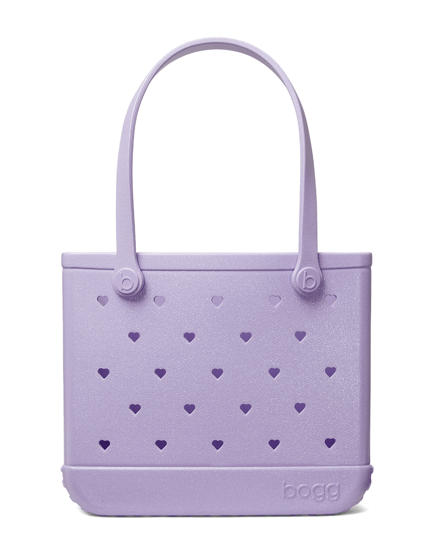 Medium Bogg® Bag - Heart Shimmer LILAC. 01
