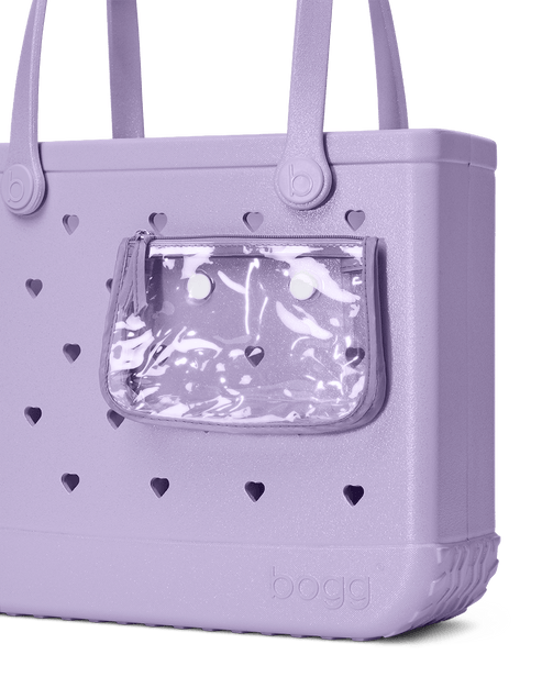 Medium Bogg® Bag - Heart Shimmer LILAC. 05
