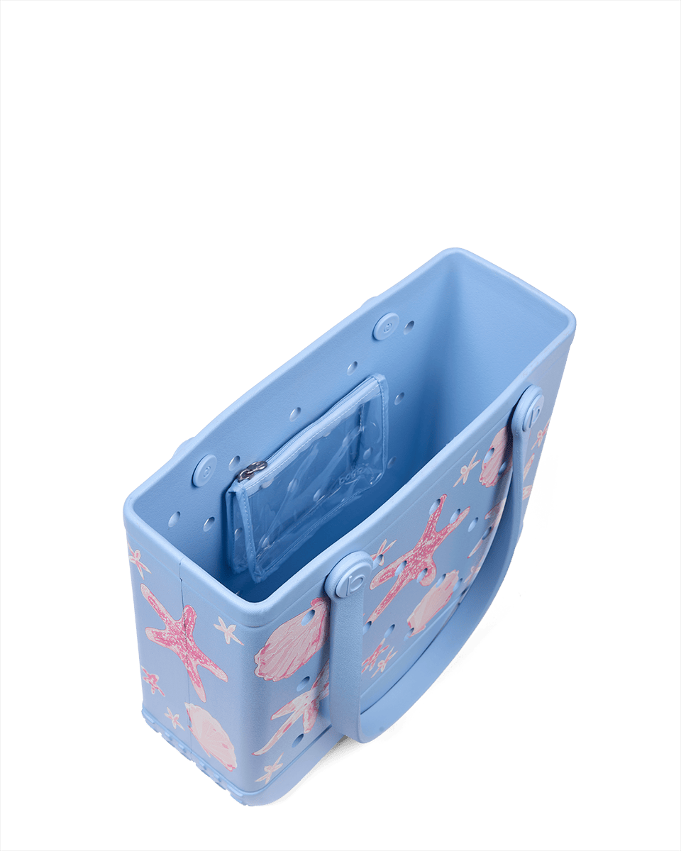 Baby Bogg Bag - Carolina Blue Shells and Starfish View 
