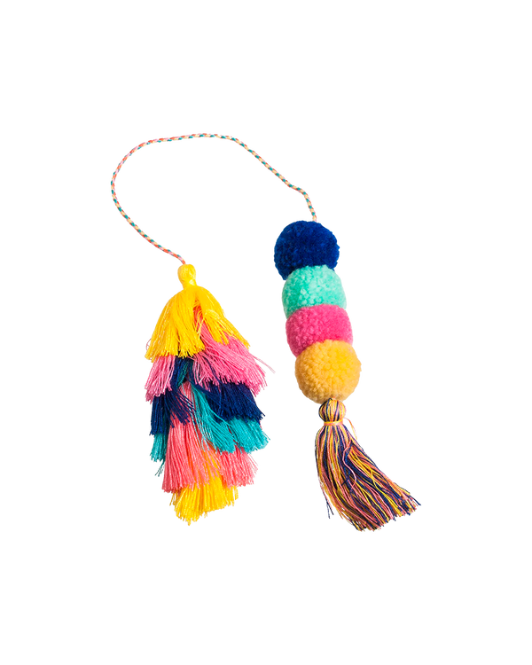 Bogg Bag Bauble - Solid Double Tassel