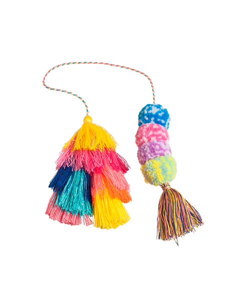 Bogg® Bag Bauble - Speckled Double Tassel. 01
