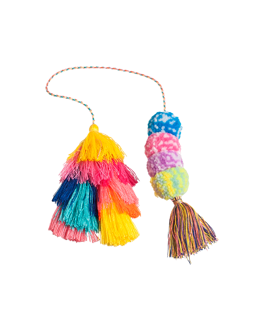 Bogg® Bag Bauble - Speckled Double Tassel. 01
