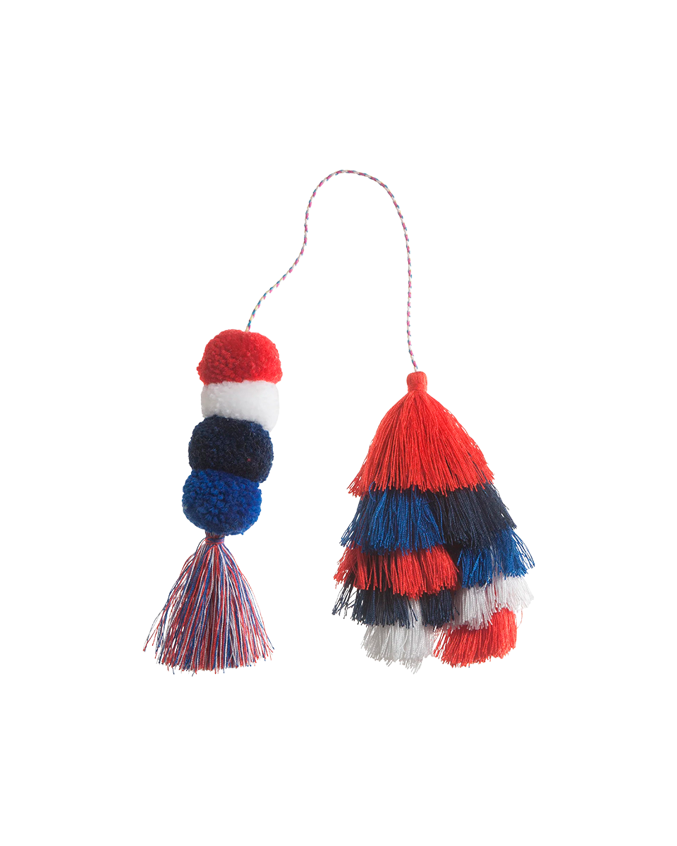 Bogg® Bag Bauble - USA Double Tassel