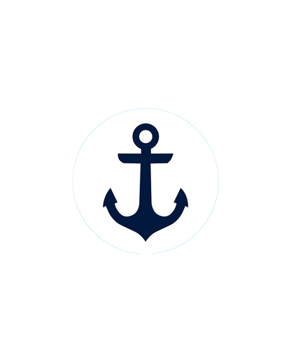 Bogg Bit - Navy Anchor