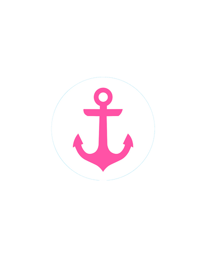 Bogg Bit - Pink Anchor