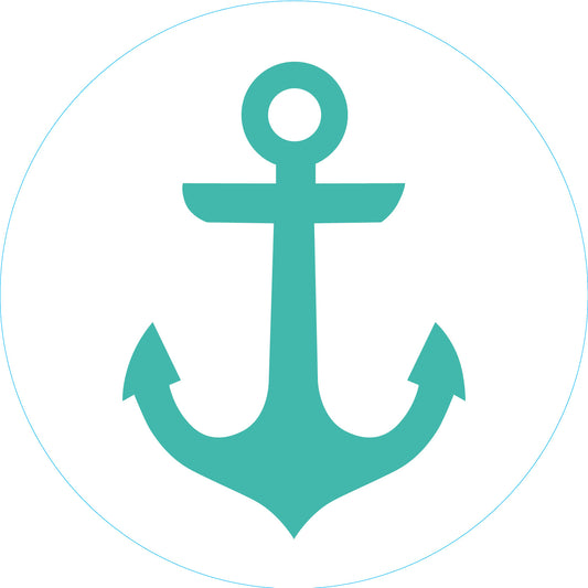 Bogg® Bit  - Turquoise Anchor