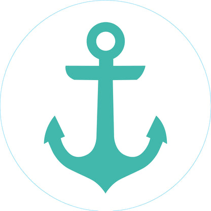 Bogg® Bit  - Turquoise Anchor