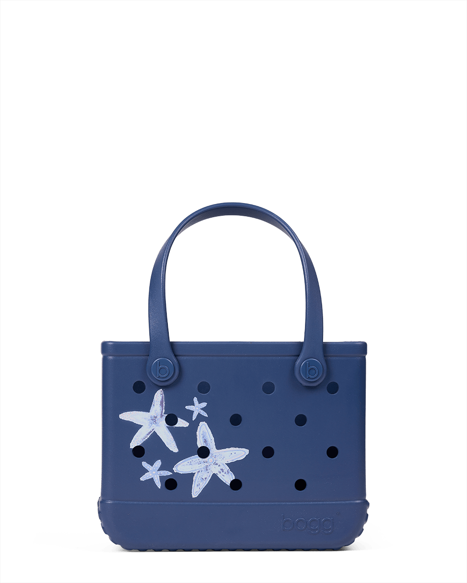 Bitty Bogg Bag - Dark Blue Multi Starfish View 

