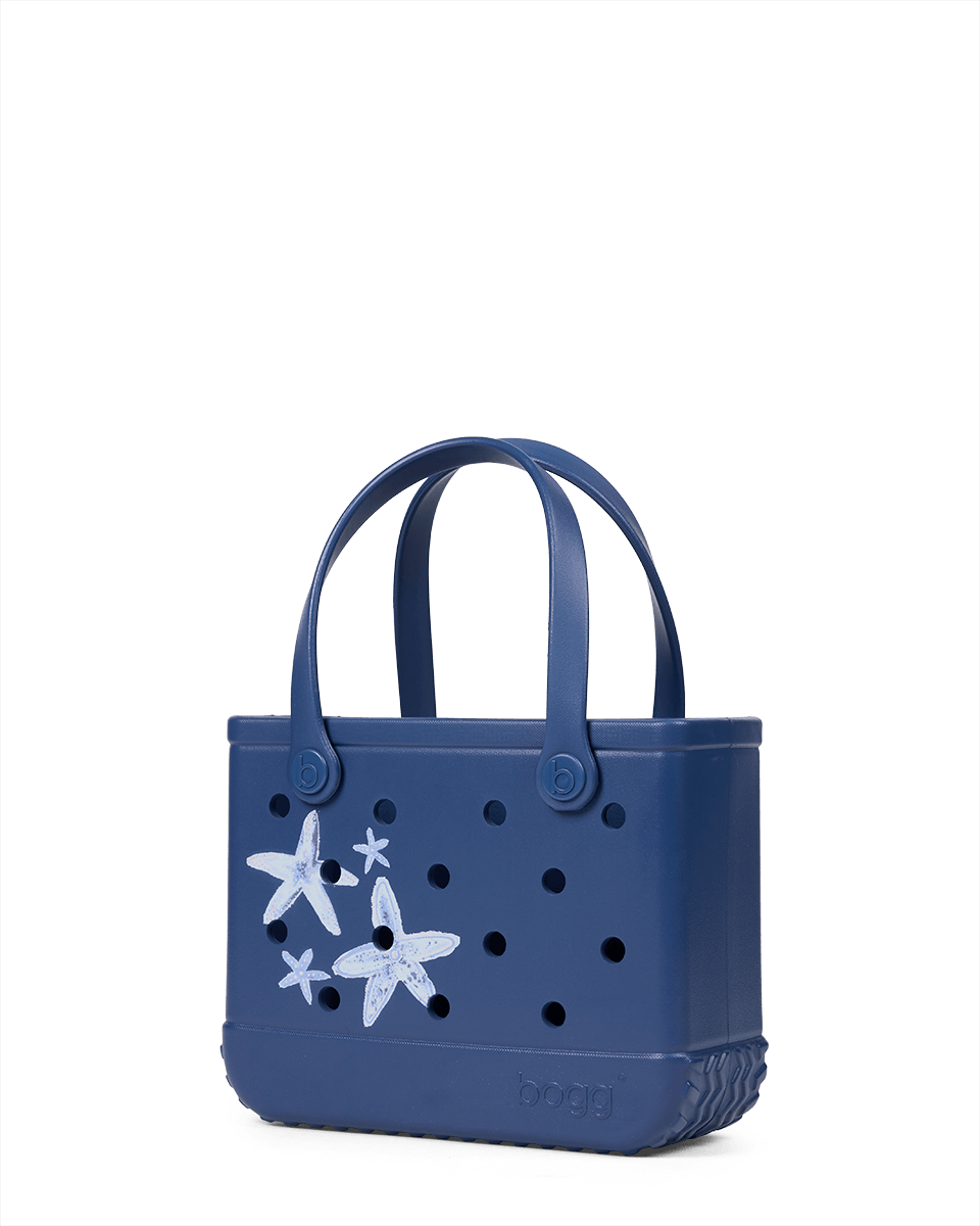 Bitty Bogg Bag - Dark Blue Multi Starfish View 
