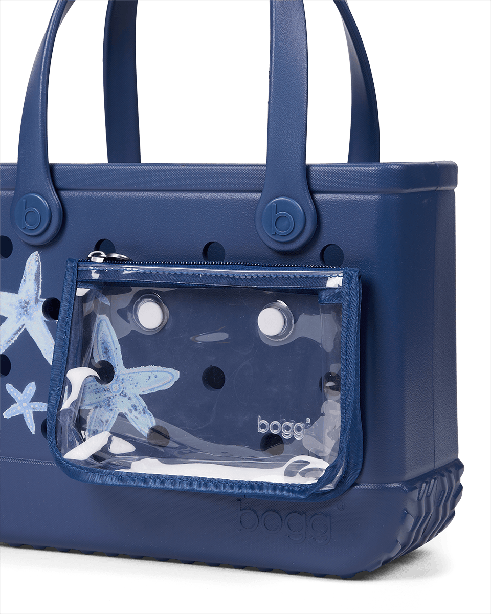 Bitty Bogg Bag - Dark Blue Multi Starfish View 
