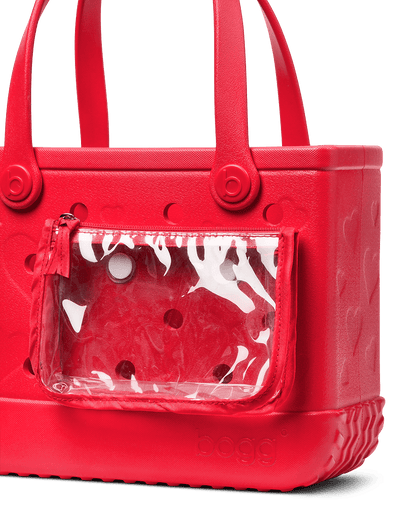 Bitty Bogg® Bag - Conversation Hearts BRIGHT RED