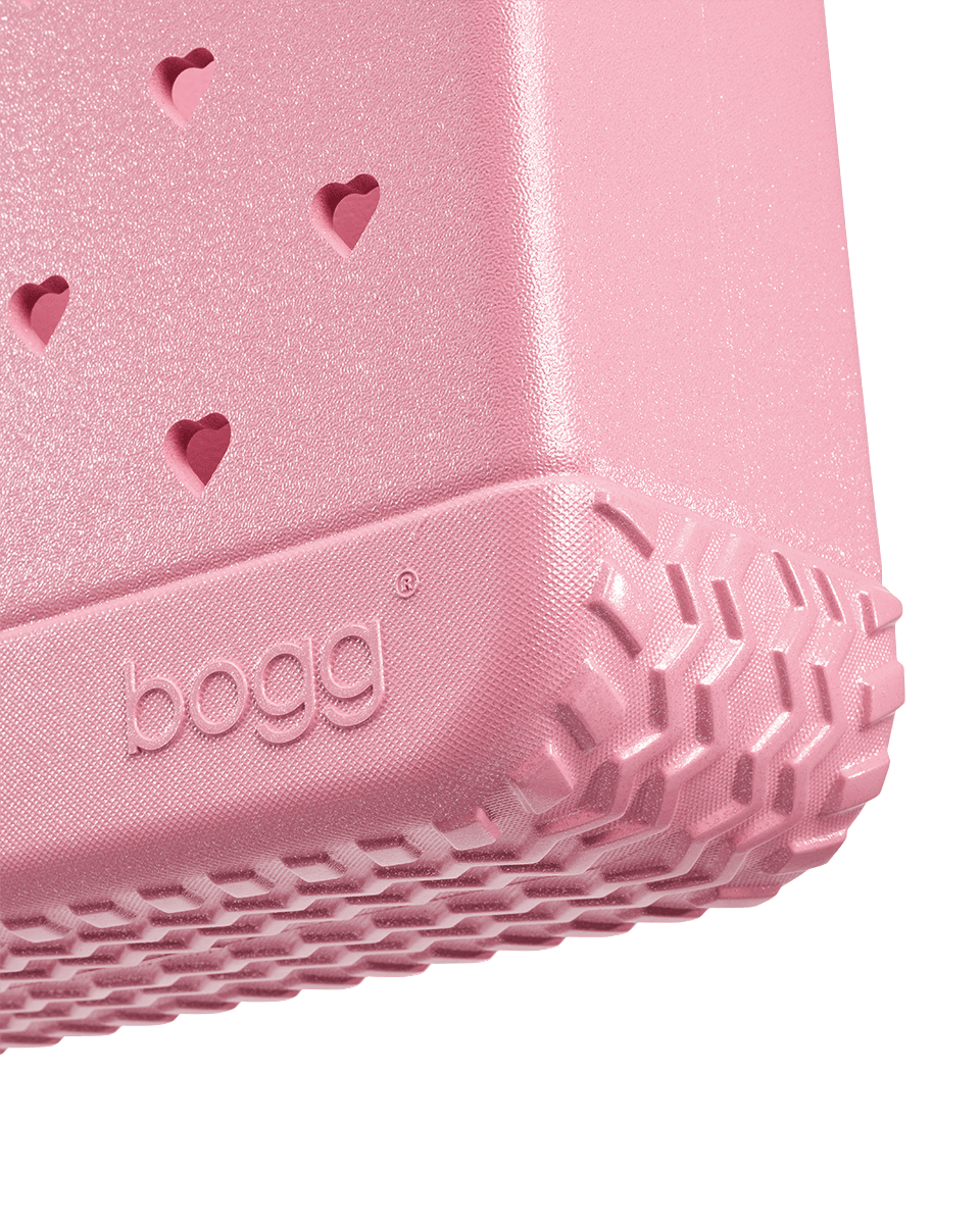 Bitty Bogg® Bag - Heart Shimmer BUBBLEGUM