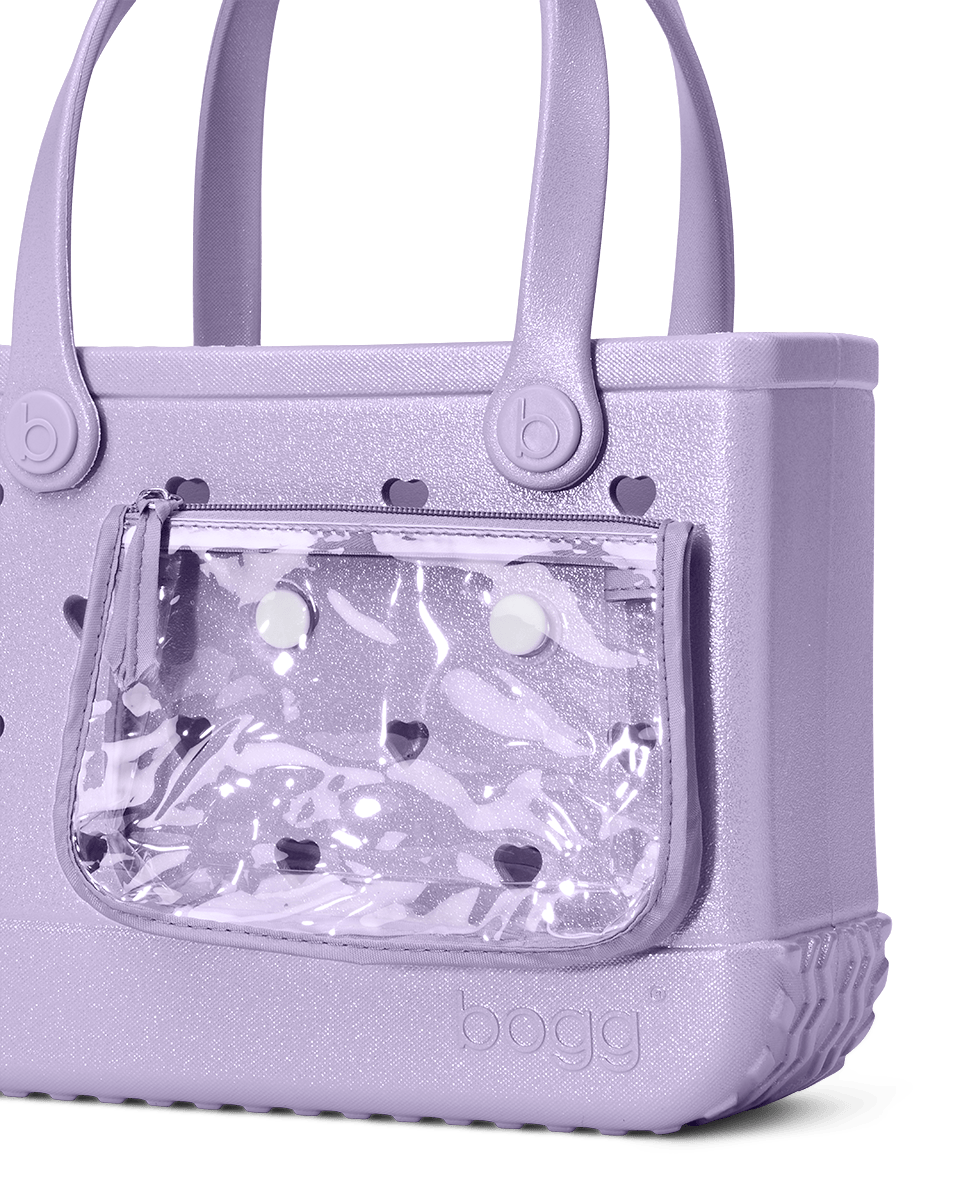 Bitty Bogg® Bag - Heart Shimmer LILAC