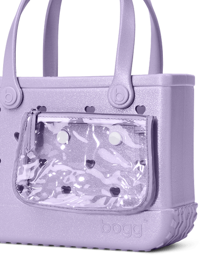 Bitty Bogg® Bag - Heart Shimmer LILAC