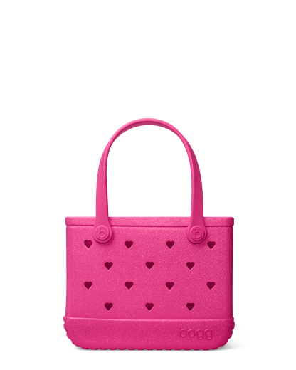 Bitty Bogg® Bag - Heart Shimmer haute PINK