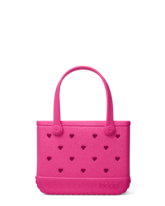 Small Bogg Bag - Heart Shimmer Haute Pink. 01