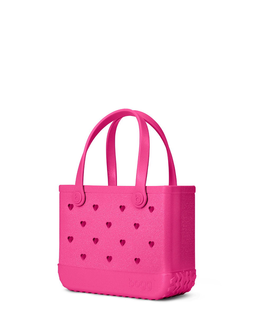 Bitty Bogg® Bag - Heart Shimmer haute PINK