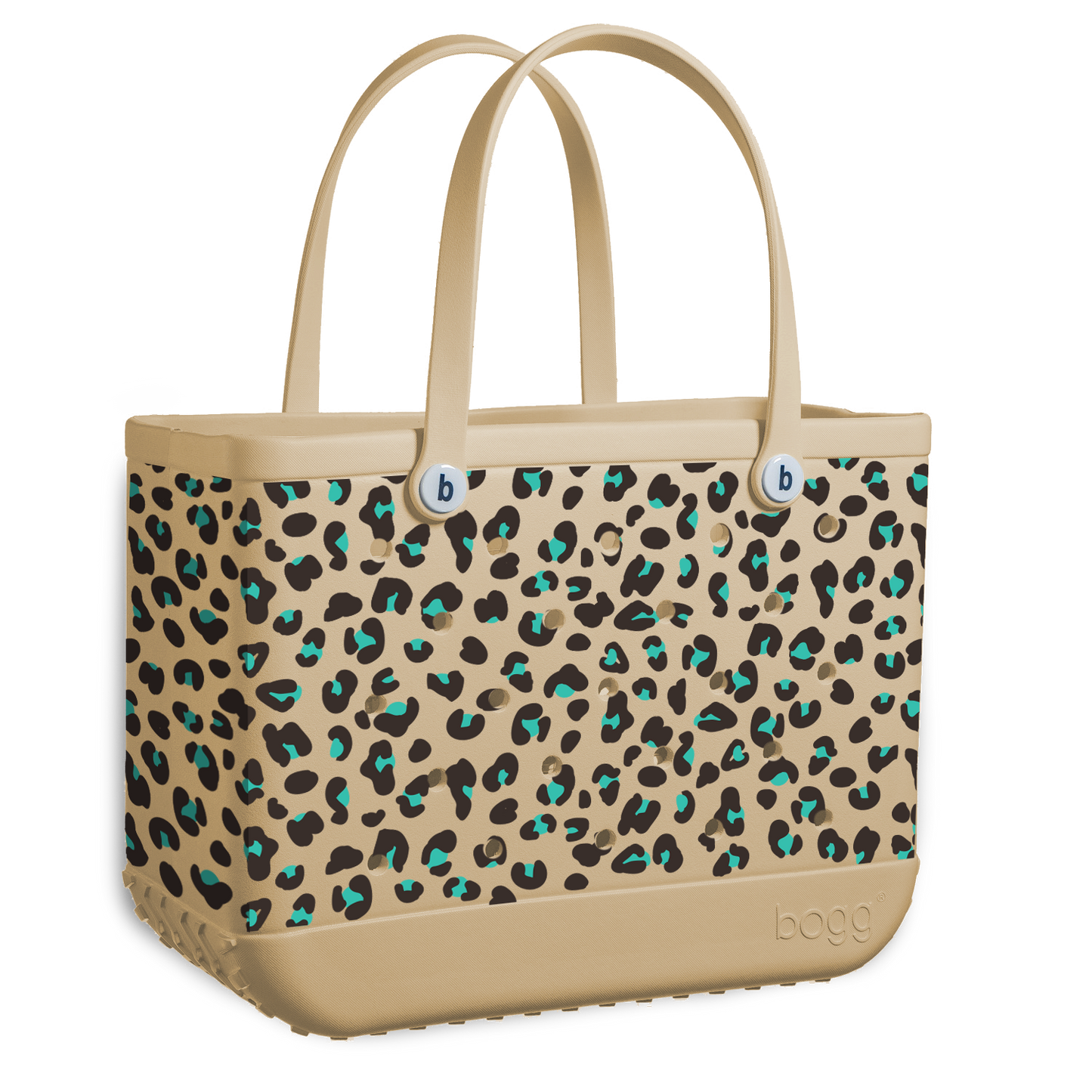 Original Bogg® Bag - TURQUOISE Leopard