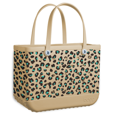 Original Bogg® Bag - TURQUOISE Leopard