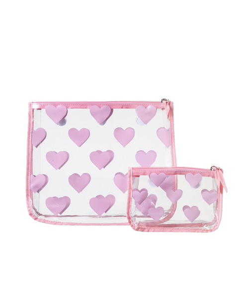 Bogg® Bag Decorative Insert - Pink Hearts. 01
