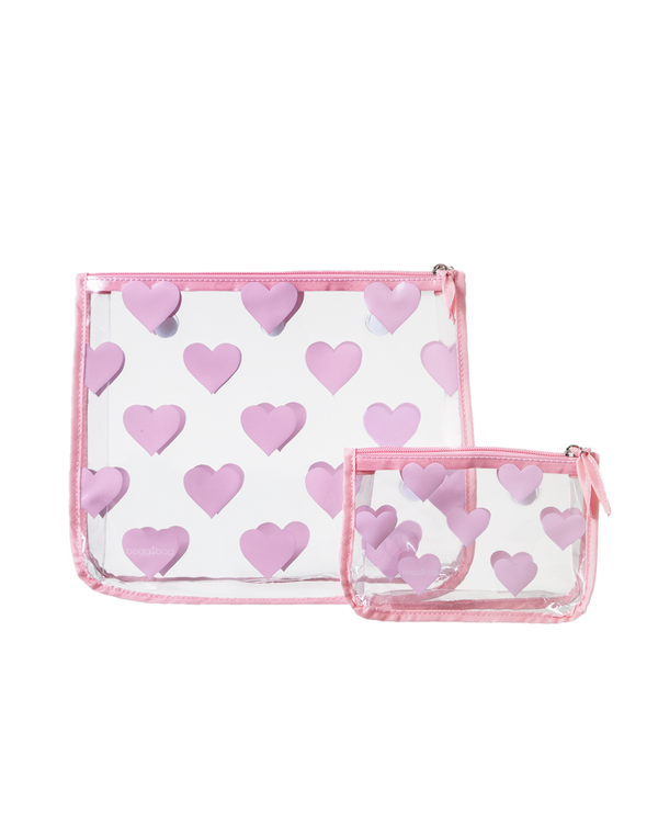 Bogg Bag Decorative Insert - Pink Hearts