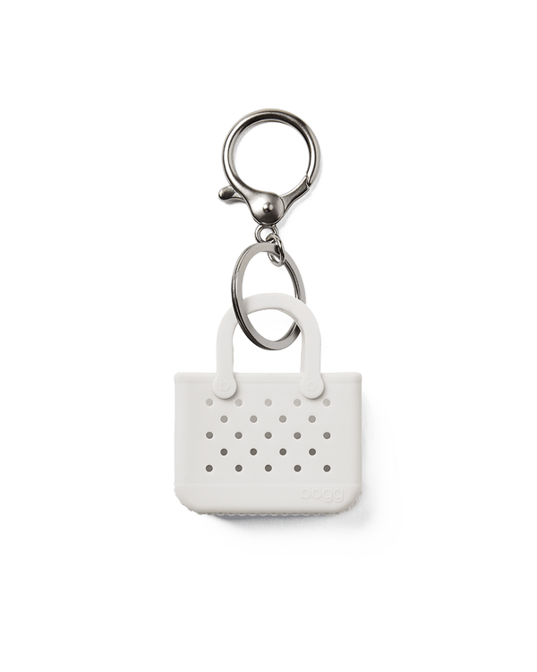 Tiny Tote Keychain - For Shore White
