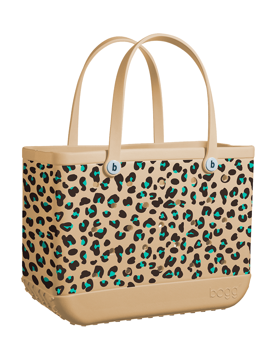 Original Bogg® Bag - TURQUOISE Leopard