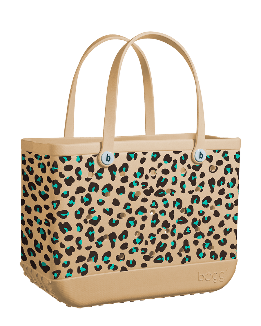 Large/Extra Large Bogg® Bag - TURQUOISE Leopard. 01
