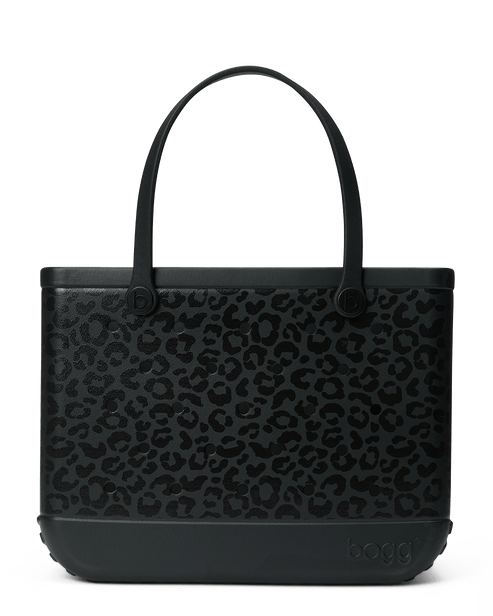 Large/Extra Large Bogg Bag - Onyx Leopard. 01
