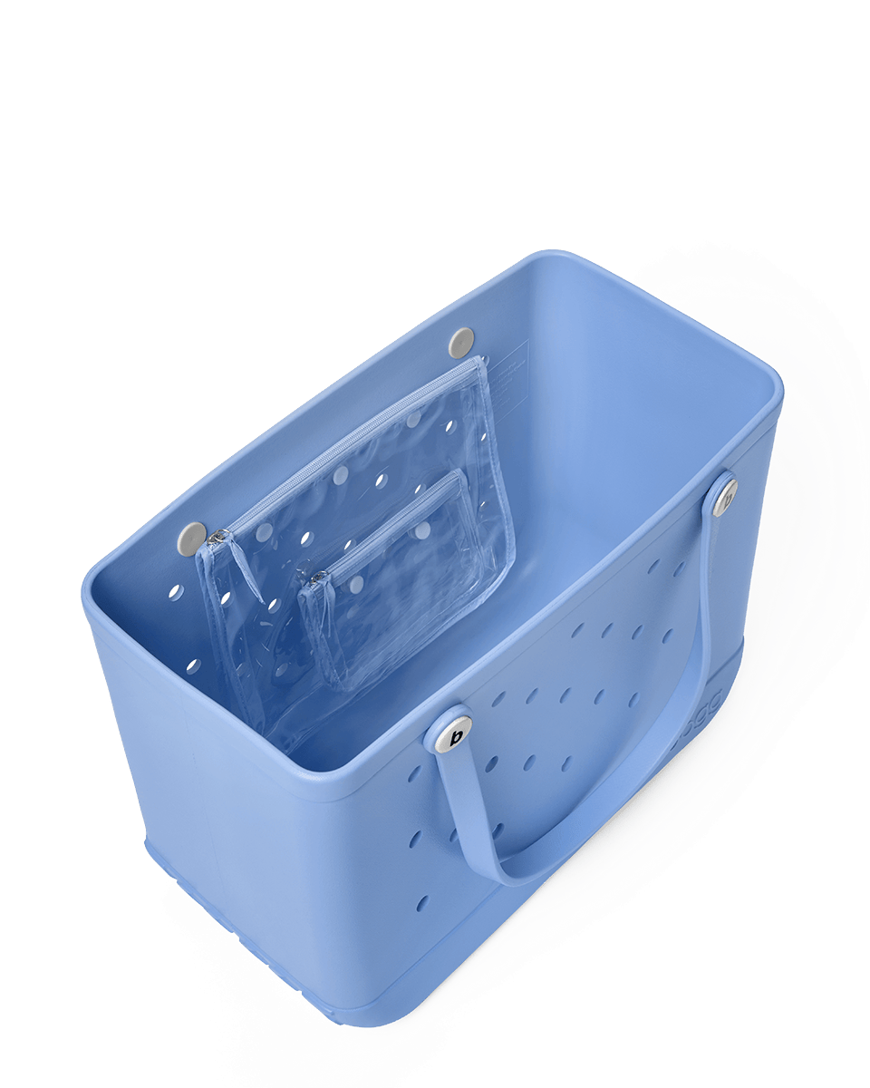 Bogg Bag Original Coastal USA In Carolina On My Mind Blue Tote / Topper/divider - Foto 5