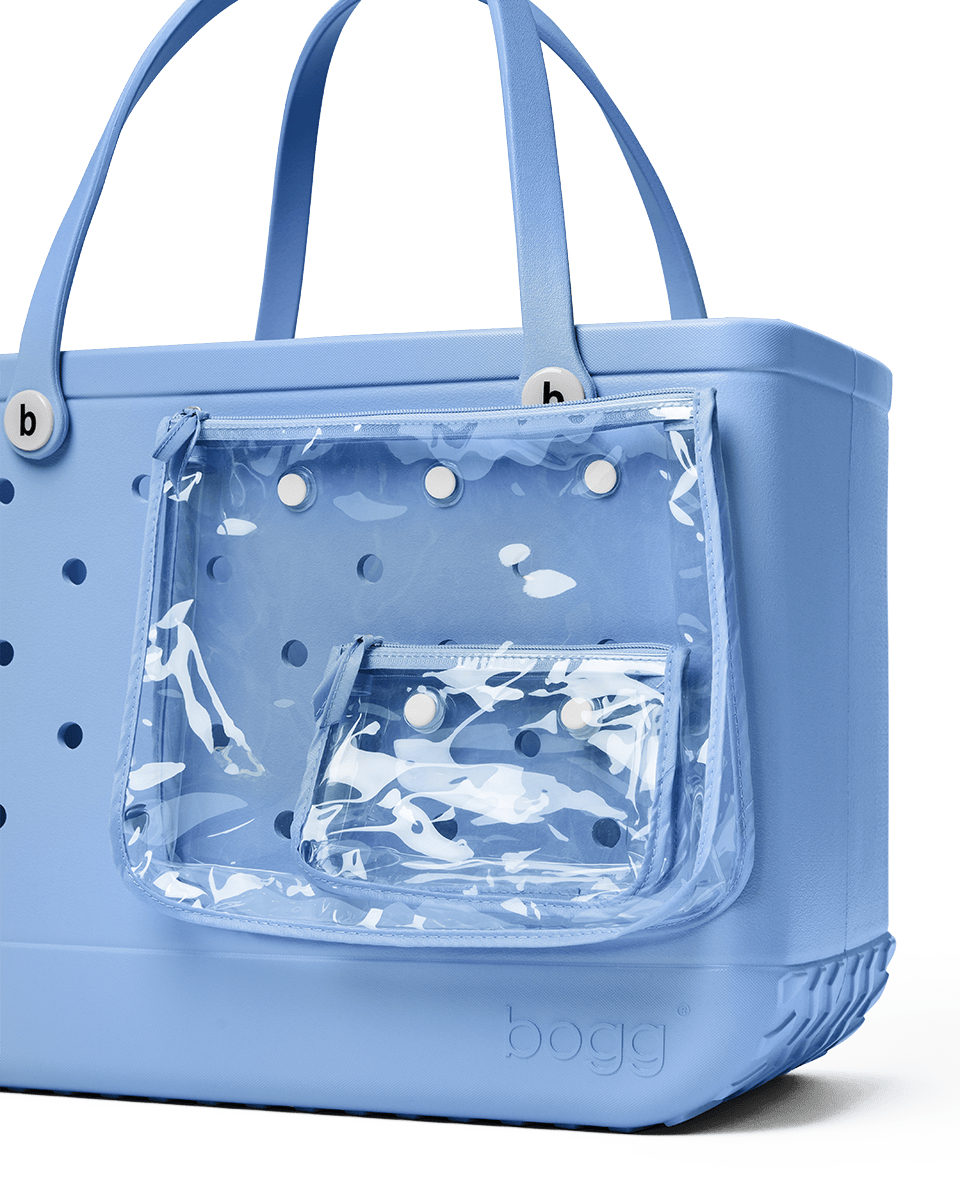 Bogg Bag Original Coastal USA In Carolina On My Mind Blue Tote / Topper/divider - Foto 8