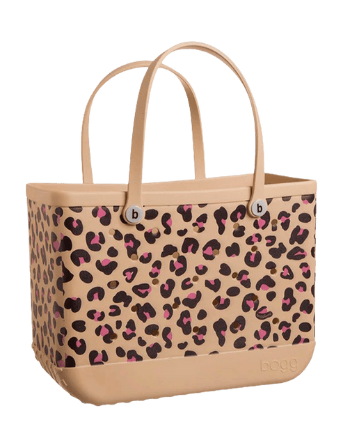 Large/Extra Large Bogg® Bag - wild child PINK leopard. 01
