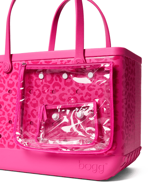 Large/Extra Large Bogg® Bag - purrr-fectly PINK leopard. 05
