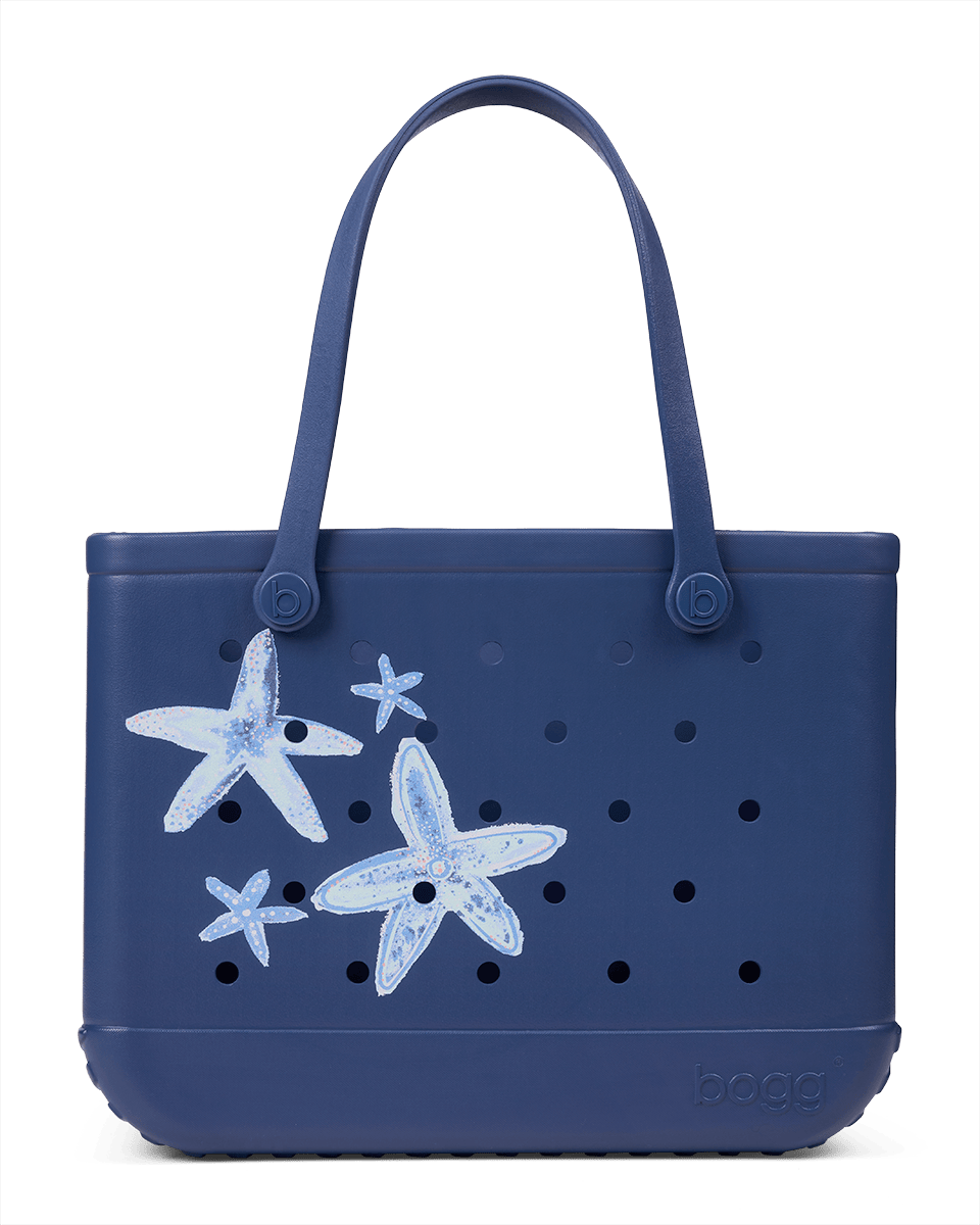 Original Bogg Bag - Dark Blue Multi Starfish View 

